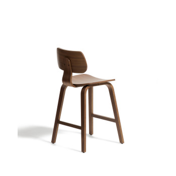 Tabouret Gena en placage