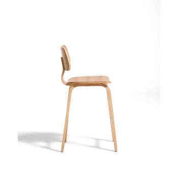Tabouret Gena en placage
