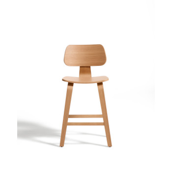 Tabouret Gena en placage