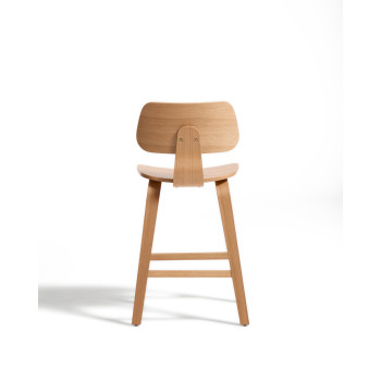 Tabouret Gena en placage