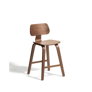 Tabouret Gena en placage