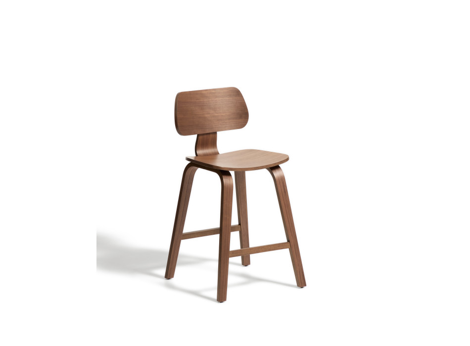 Tabouret Gena en placage