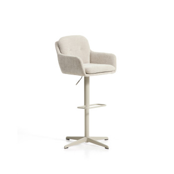Tabouret pivotant Lexa en chenille