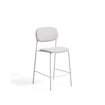 Tabouret empilable Meli en chenille