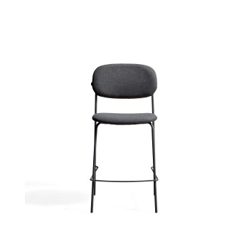 Tabouret empilable Meli en chenille