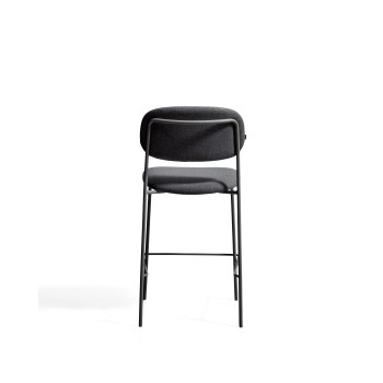 Tabouret empilable Meli en chenille