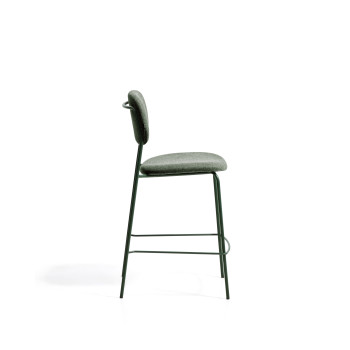 Tabouret empilable Meli en chenille