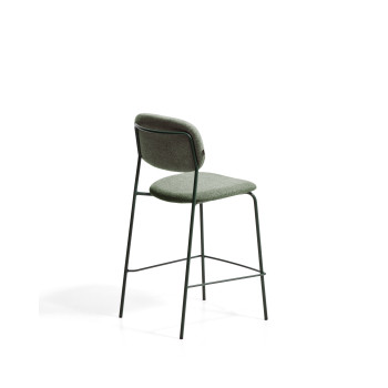Tabouret empilable Meli en chenille