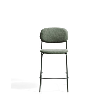 Tabouret empilable Meli en chenille