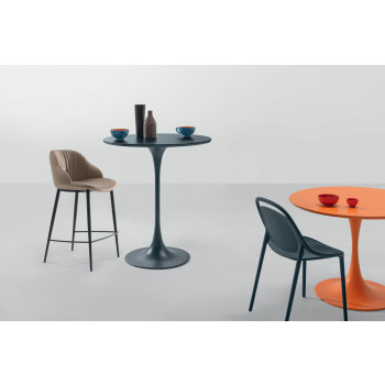 Tabouret KYRA en similicuir - NITESCO
