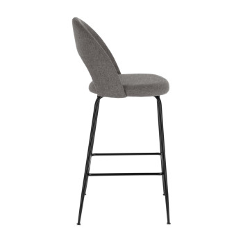 Tabouret Mahalia, gris foncé, hauteur 63 cm, FSC 100%