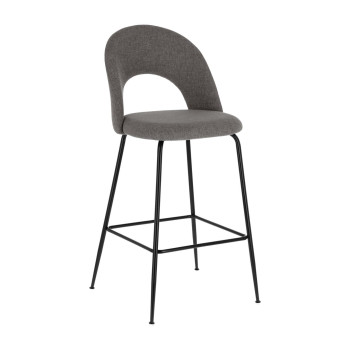 Tabouret Mahalia, gris foncé, hauteur 63 cm, FSC 100%