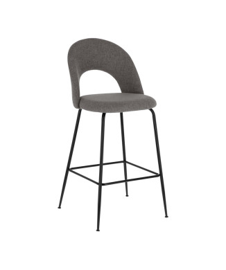 Tabouret Mahalia, gris foncé, hauteur 63 cm, FSC 100%