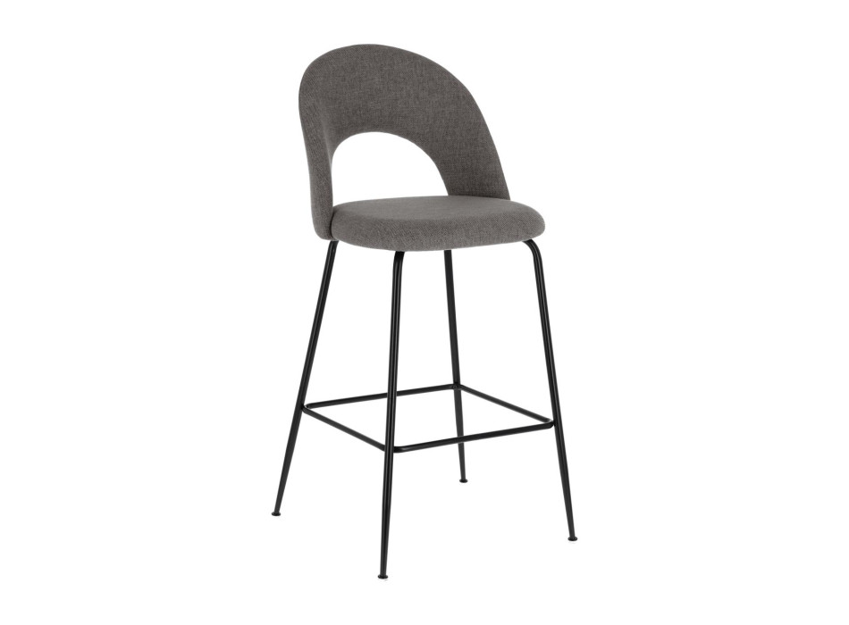 Tabouret Mahalia, gris foncé, hauteur 63 cm, FSC 100%