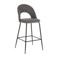 Tabouret Mahalia, gris foncé, hauteur 63 cm, FSC 100%