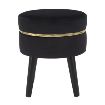 TABOURET PARIS NOIR
