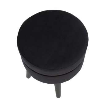 TABOURET PARIS NOIR