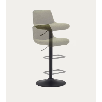 Tabouret Zenda en chenille LA FORME