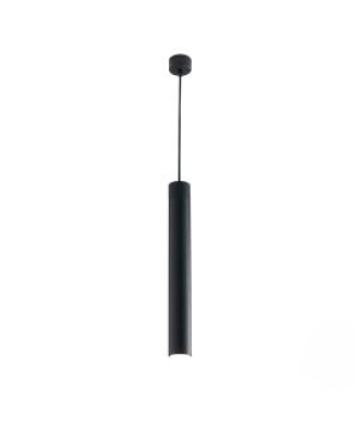 Suspension ronde noire FLUKE 1XGU10 5,5 x 5,5 x 30 cm