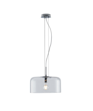 GIBUS SUSPENSION TRANSPARENTE 1XE27 35X35X150CM