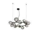 SUSPENSION NOIRE MIEL 16XG9 82X82X161CM