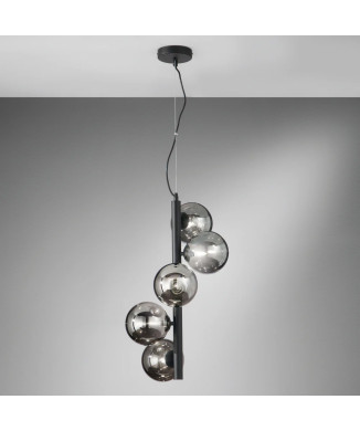 SUSPENSION NOIRE MIEL 5XG9 36,1X60,4X183CM