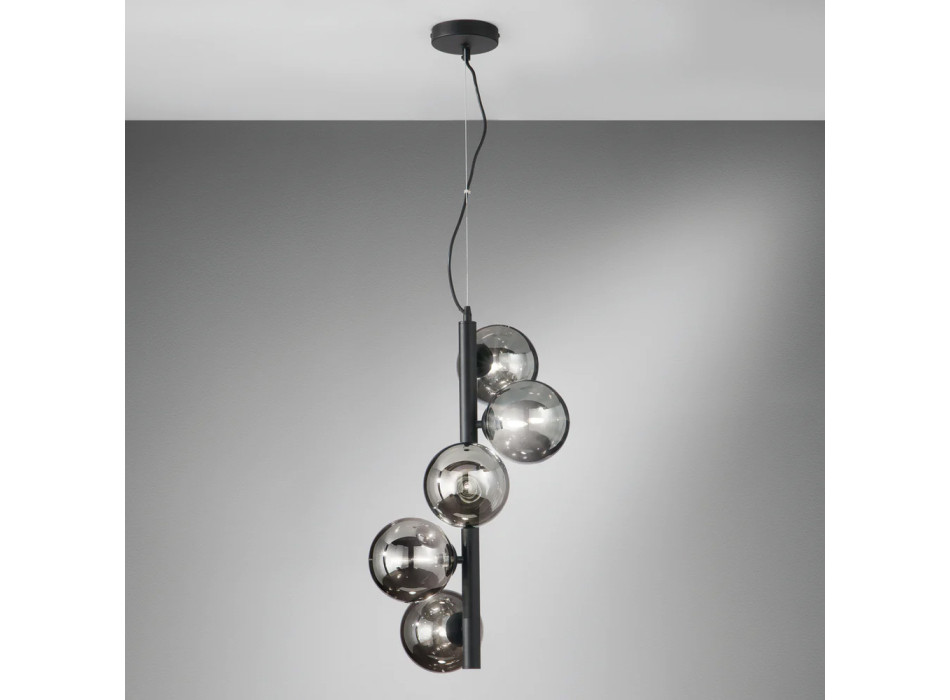 SUSPENSION NOIRE MIEL 5XG9 36,1X60,4X183CM