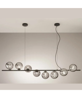 SUSPENSION NOIRE MIEL 8XG9 145X33,5X165CM