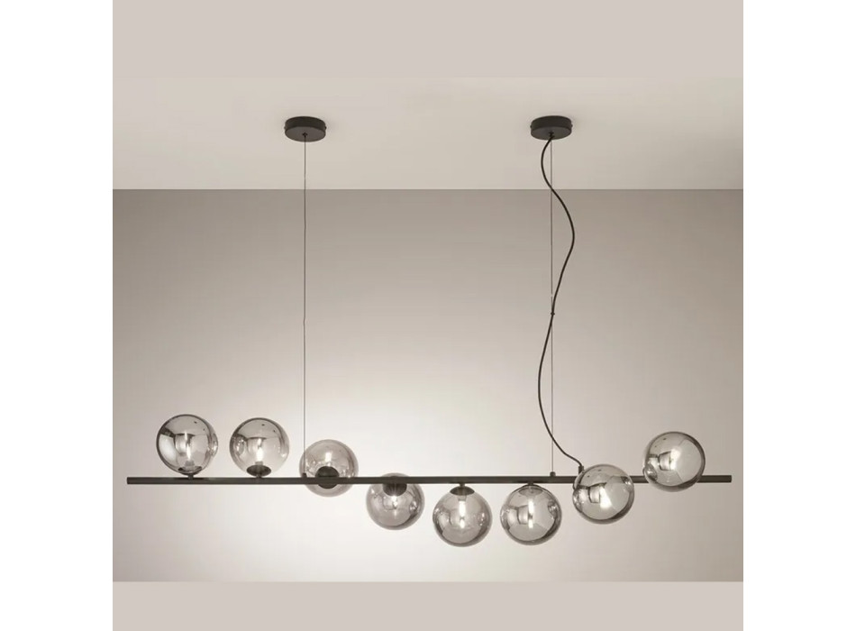 SUSPENSION NOIRE MIEL 8XG9 145X33,5X165CM