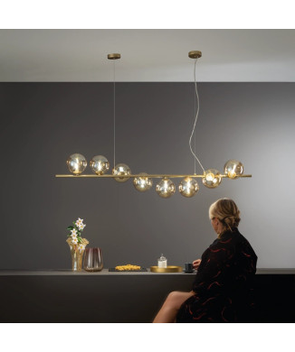 SUSPENSION HONEY GOLD 8XG9 145X33,5X165CM