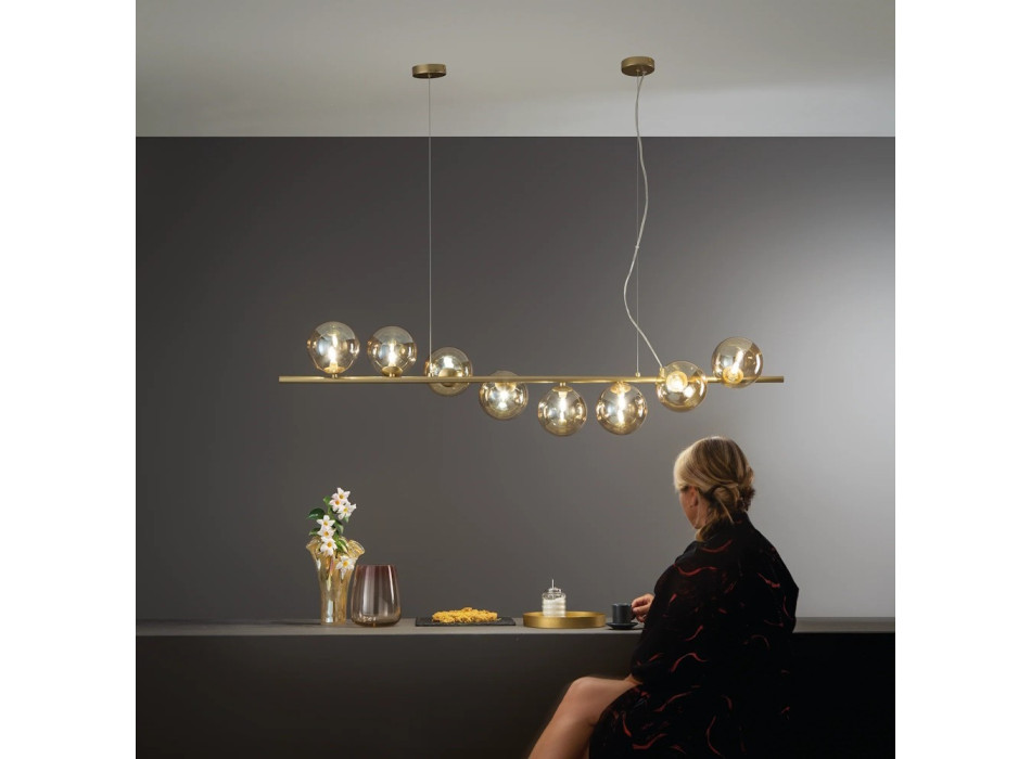 SUSPENSION HONEY GOLD 8XG9 145X33,5X165CM