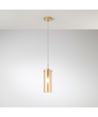 Suspension Magic Gold/Ambre 1XE27 10X150CM