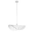 Suspension RHEI-LEAF blanche 1XE27 60X33X150CM