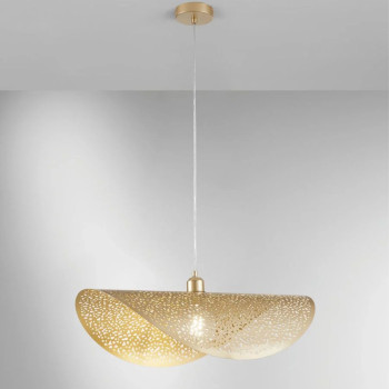 Suspension RHEI-TARA GOLD 1XE27 50X30X150CM