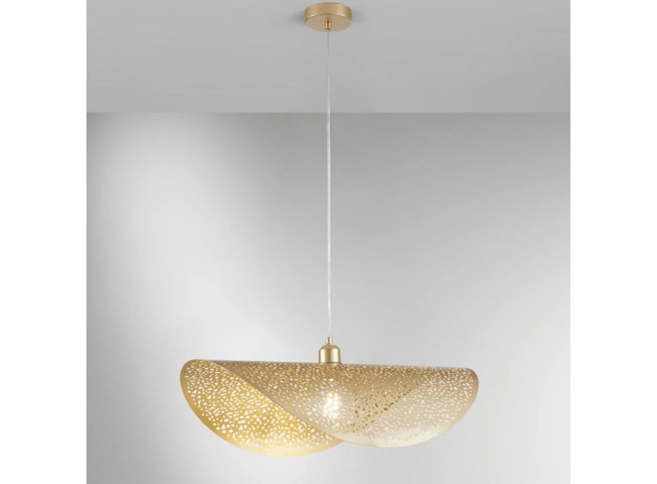 Suspension RHEI-TARA GOLD 1XE27 50X30X150CM