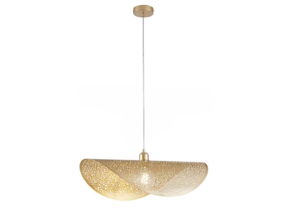 Suspension RHEI-TARA GOLD 1XE27 60X33X150CM