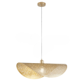 Suspension RHEI-TARA GOLD 1XE27 60X33X150CM