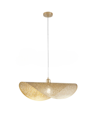 Suspension RHEI-TARA GOLD 1XE27 60X33X150CM