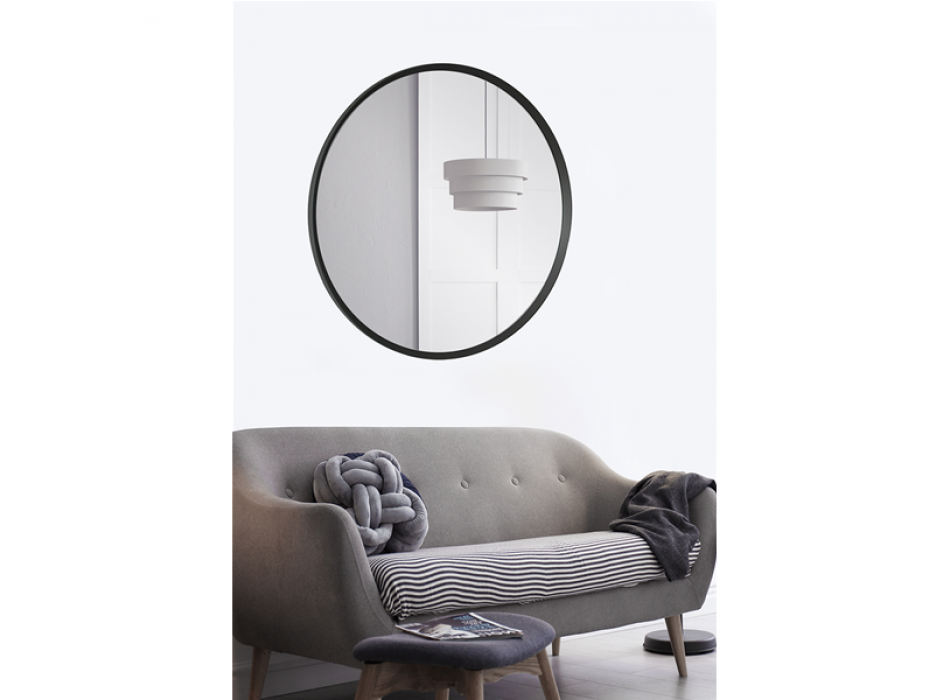 Miroir ABISSO noir P5132 PINTDECOR