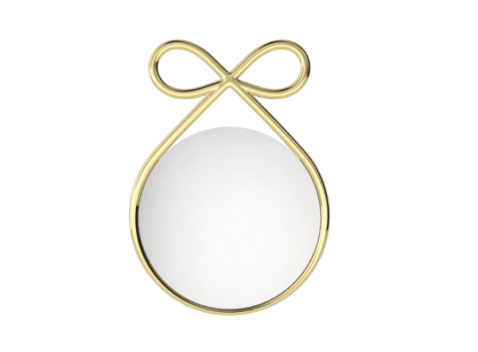 Miroir ruban QEEBOO avec finition métallique
