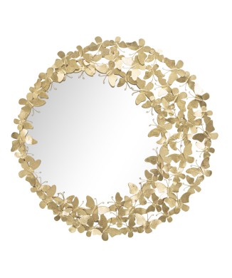 MIROIR À VENT GLAM PAPILLON Ø