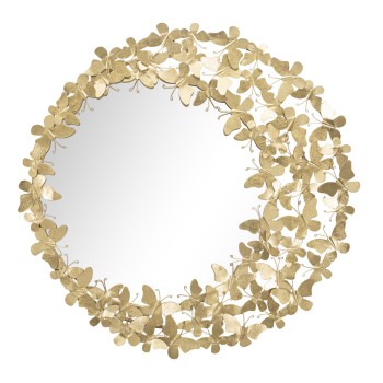 MIROIR À VENT GLAM PAPILLON Ø