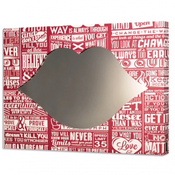 Miroir WORDS IN RED GS4416 PINTDECOR