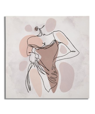 IMPRESSION PEINTE DAME