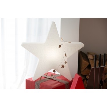 Etoile Lumineuse Joyeux Noël 60 cm 32493W Design 8 Saisons