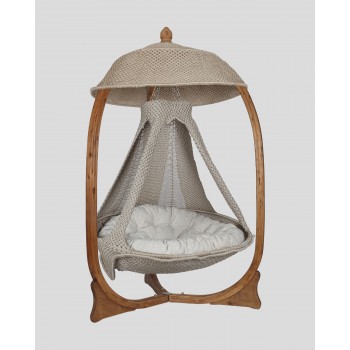 STRUCTURE EN BOIS LAMELLAIRE A2020 FAUTEUIL AMACA-NIDO-LA RETE