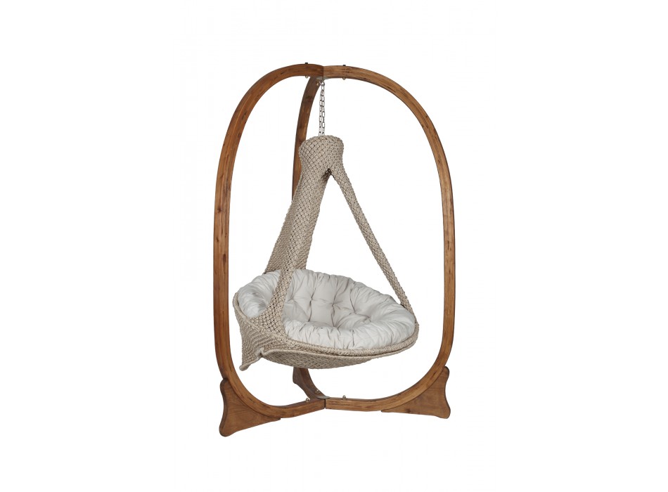 STRUCTURE EN BOIS LAMELLAIRE A2020 FAUTEUIL AMACA-NIDO-LA RETE