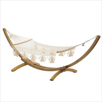 SUPPORT EN BOIS LAMELLAIRE AVEC AMACA A1160 F5 FAUTEUIL AMACA-NIDO-LA RETE