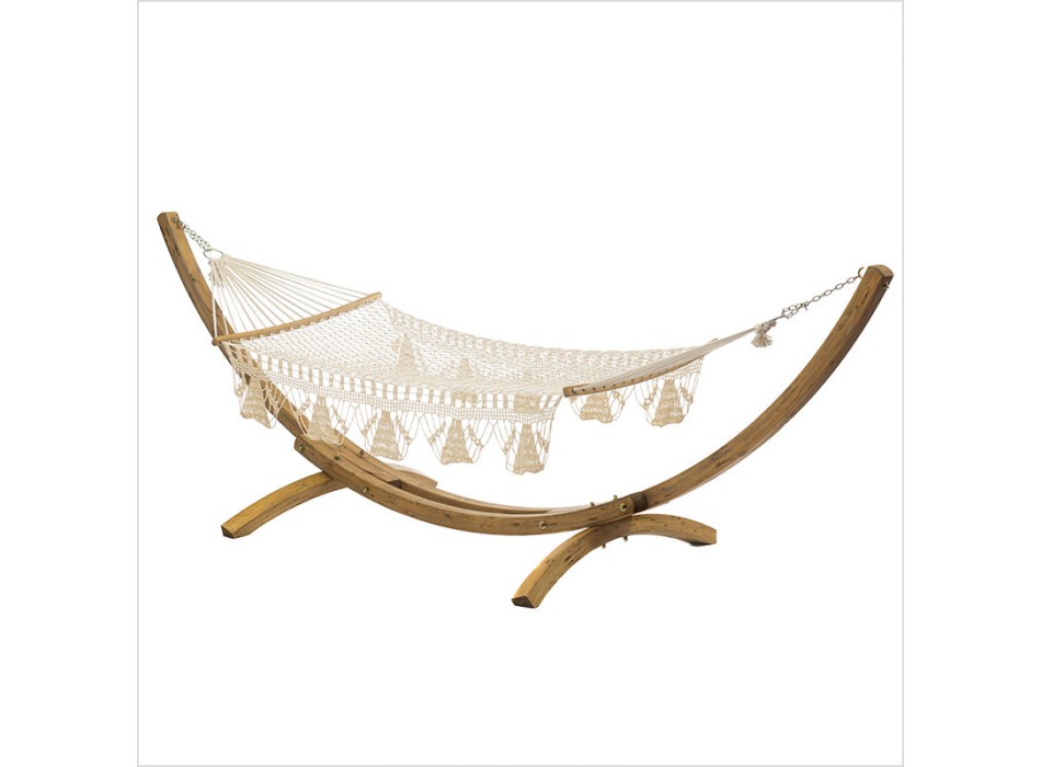 SUPPORT EN BOIS LAMELLAIRE AVEC AMACA A3000 F5 + A3000 AMACA-NIDO FAUTEUIL-LA RETE