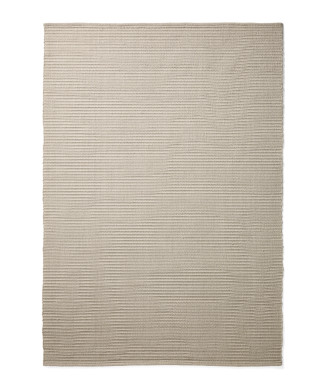 Tapis Ardelia en fibres synthétiques écrues 160 x 230 cm